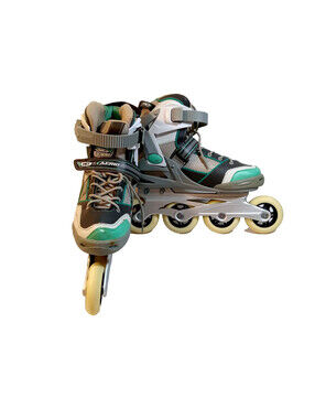Roller Derby Y2K RD Inline Skates Gray Size 7 Elite Series Q60 TRS Roller Blades